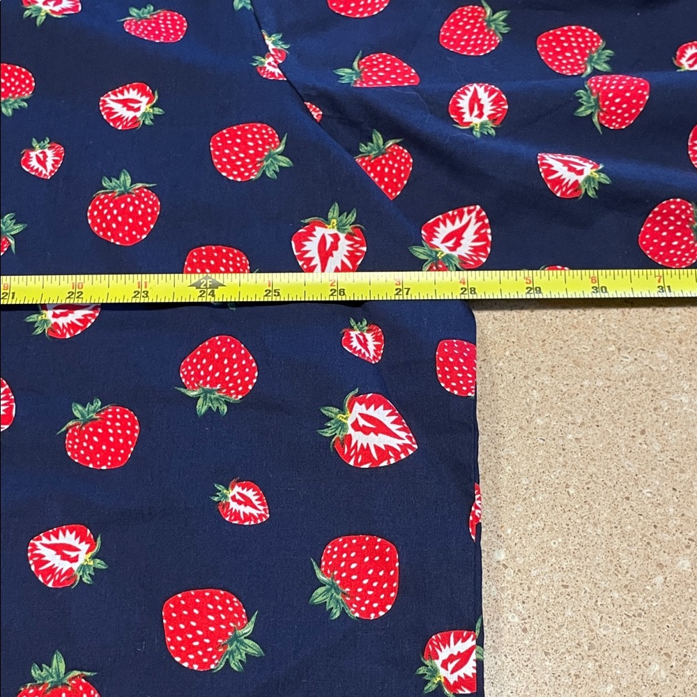 JOGAL Men's Blue Strawberry Print Casual Shirt - Picture 9 of 10